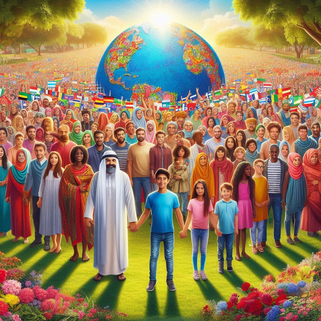 Increasing inter-human exchanges within the closed Earth system helps to ensure the future of humanity.