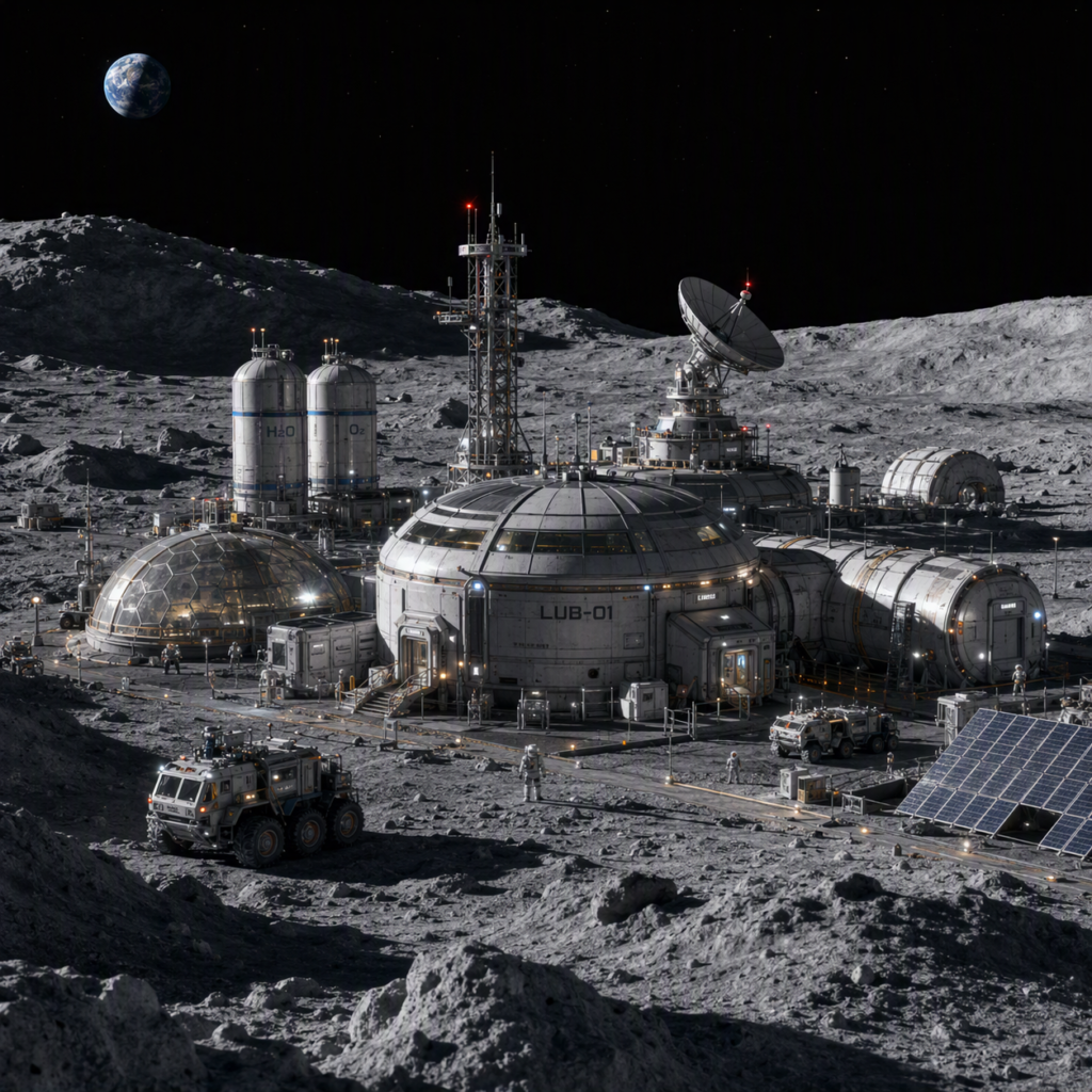 Cislunar-to-Martian Industrialization Infrastructure