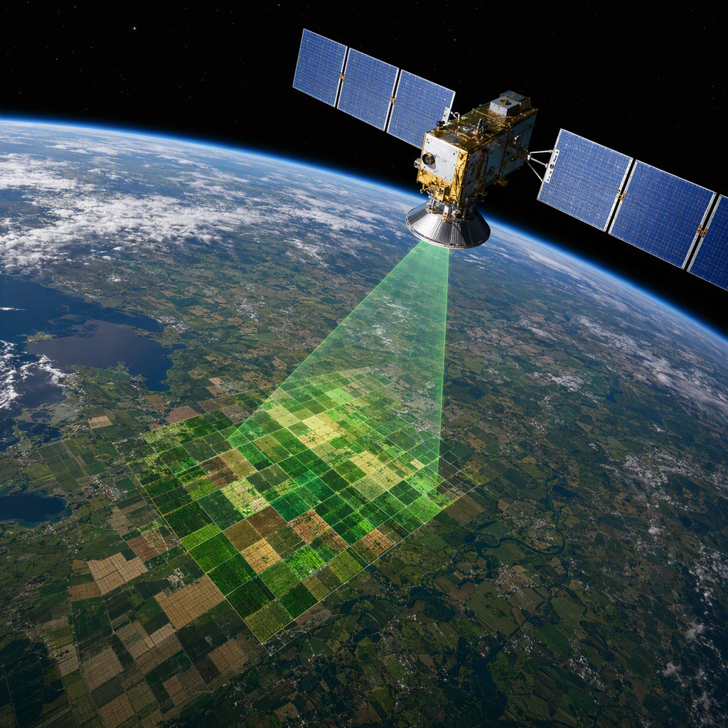 How can the management of limited natural resources be best organized by leveraging space?